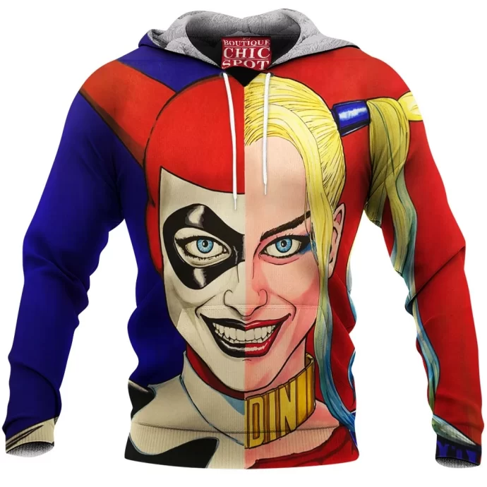 Harley Quinn Fleece Hoodie