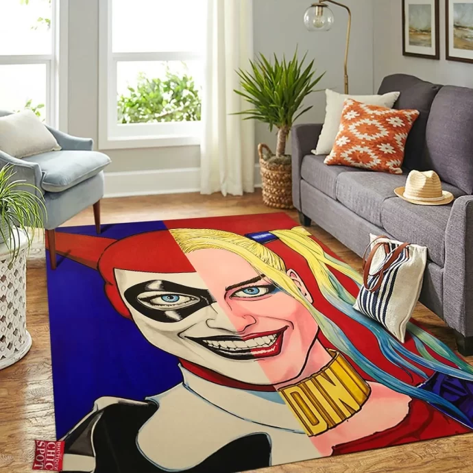 Harley Quinn Rectangle Rug