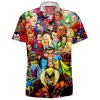 Comic Hawaiian-Shirt, X-men Hawaiian-Shirt, X-men Villains Hawaiian-Shirt
