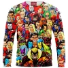 Comic Zip Sweatshirt, X-men Zip Sweatshirt, X-men Villains Zip Sweatshirt