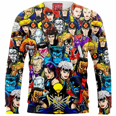 Wolverine Zip Sweatshirt, X-men Zip Sweatshirt, Wolverine Villains Zip Sweatshirt, Comic Zip Sweatshirt