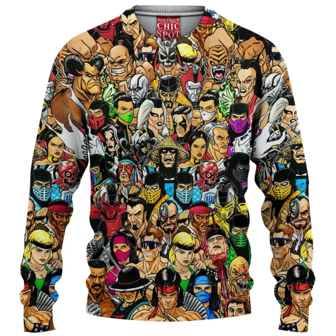 Mortal Kombat Knitted Sweater