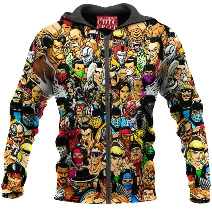 Mortal Kombat Zip Hoodie