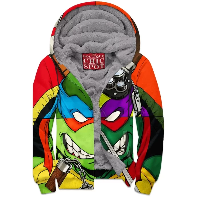 TMNT Zip Fleece Hoodie