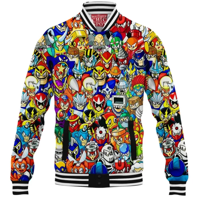 Mega Man Baseball Jacket