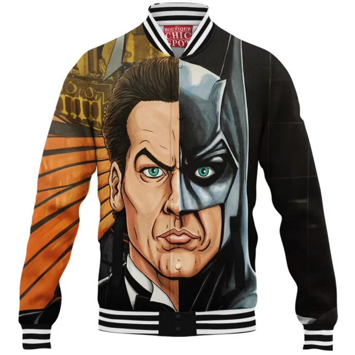 Bruce Wayne Batman Baseball Jacket