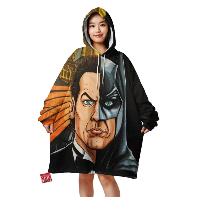 Bruce Wayne Batman Blanket Hoodie