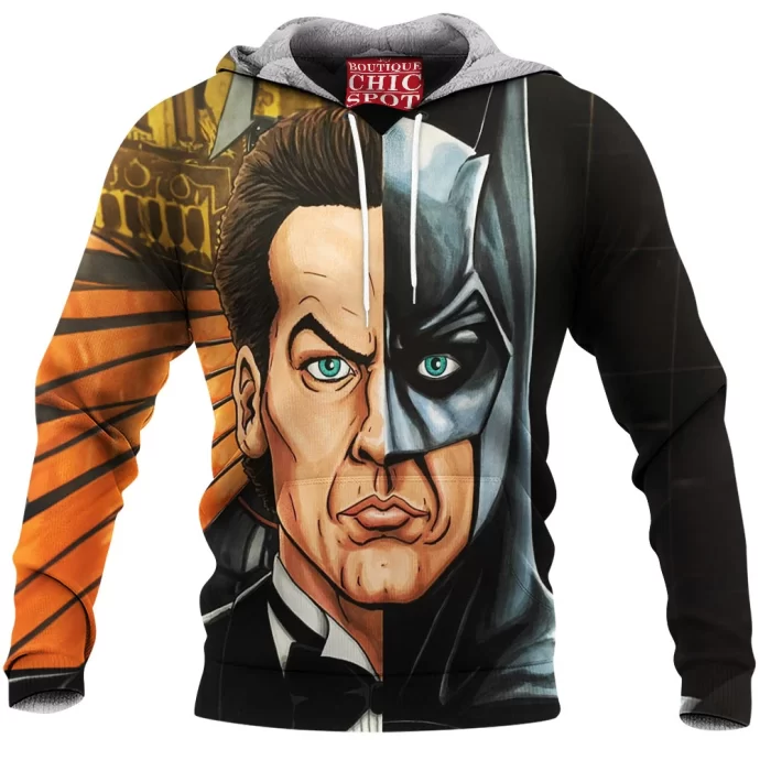 Bruce Wayne Batman Fleece Hoodie