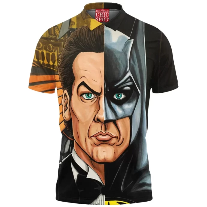 Bruce Wayne Batman Polo Shirt