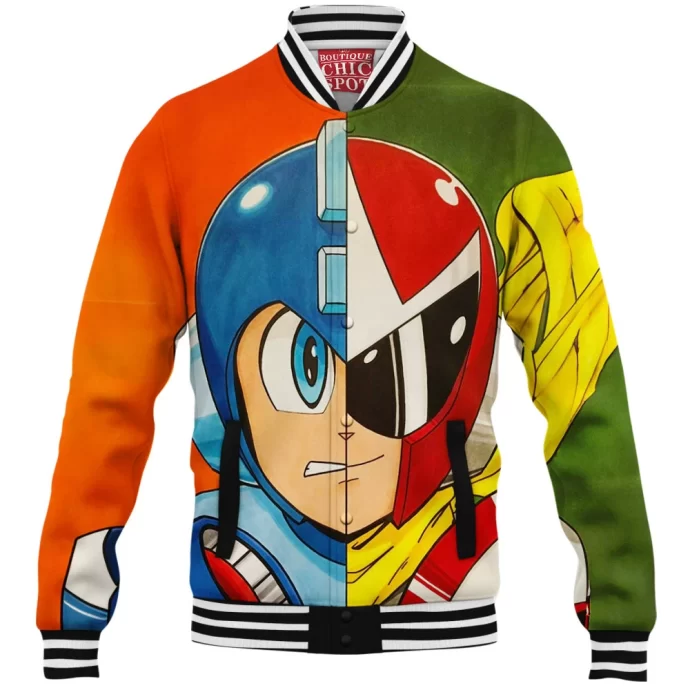 Mega Man Baseball Jacket