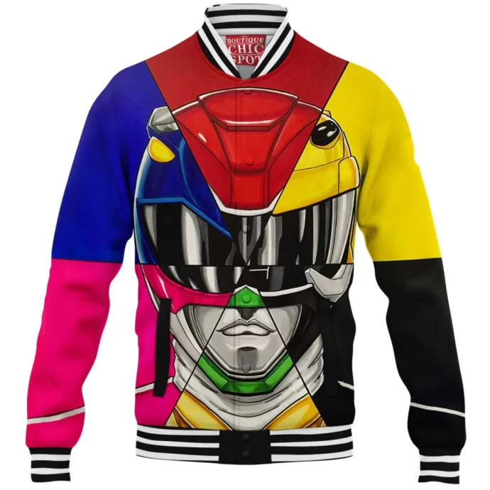 Power Rangers Baseball Jacket