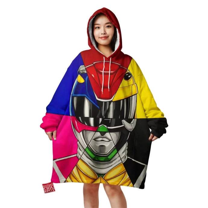 Power Rangers Blanket Hoodie