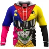 Mighty Morphin Power Rangers Fleece-Hoodie