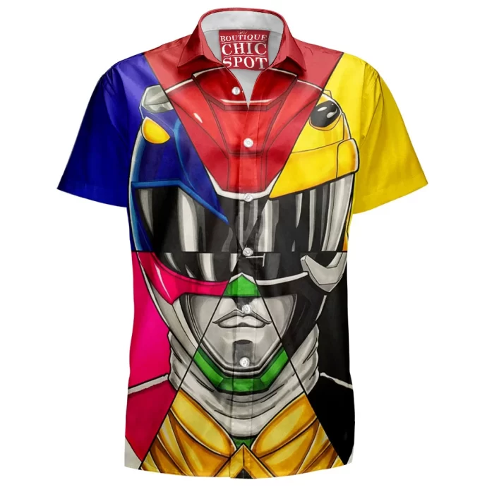 Power Rangers Hawaiian Shirt