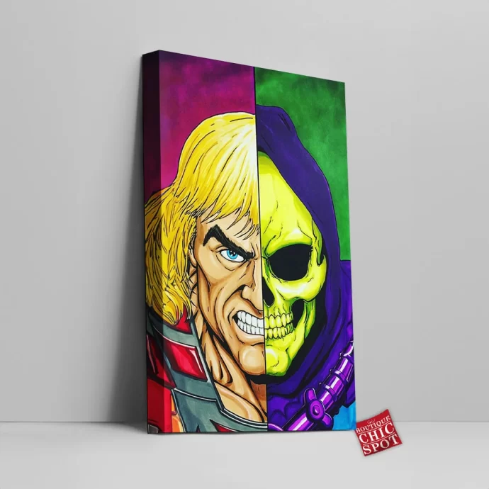 He-man Skeletor Canvas Wall Art