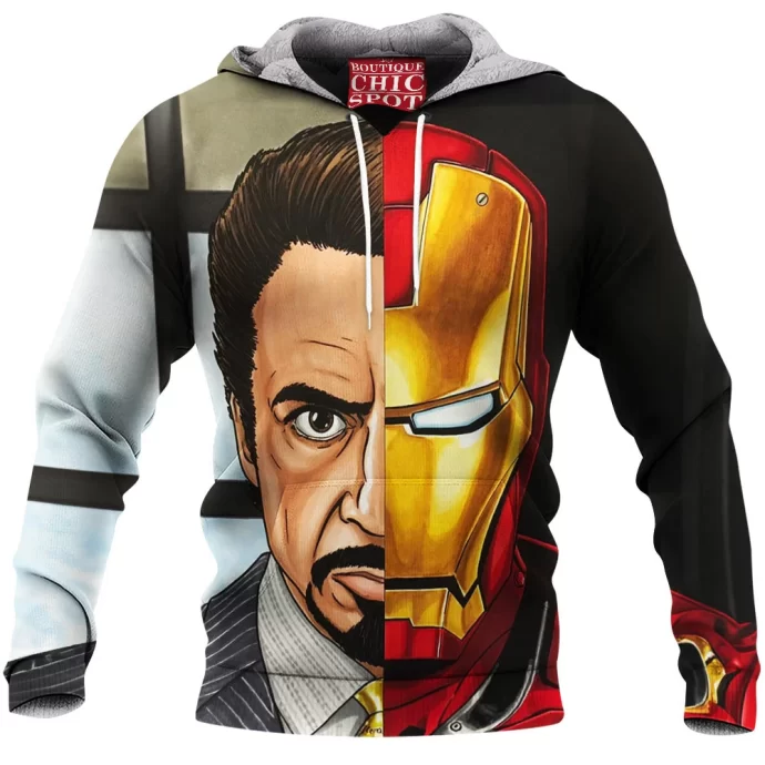 Tony Stark - Iron Man Fleece Hoodie