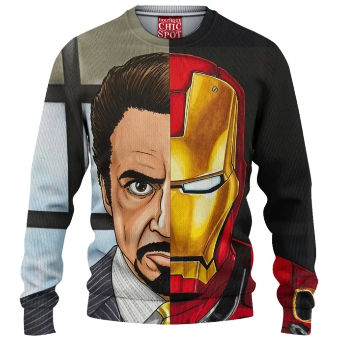 Tony Stark - Iron Man Knitted Sweater