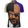 Comic Polo Shirt, Nick Fury Polo Shirt, Samuel Jackson Polo Shirt