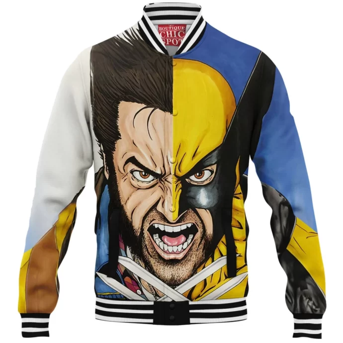 Logan Wolverine Baseball Jacket