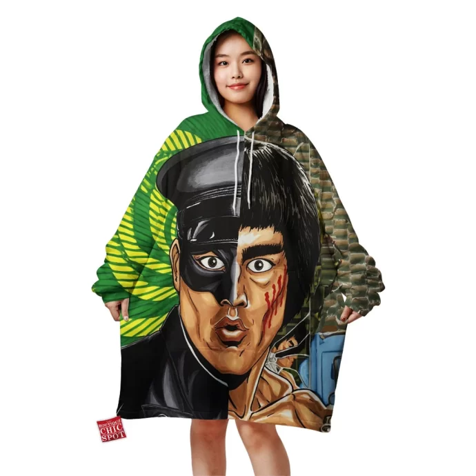 Bruce Lee Blanket Hoodie