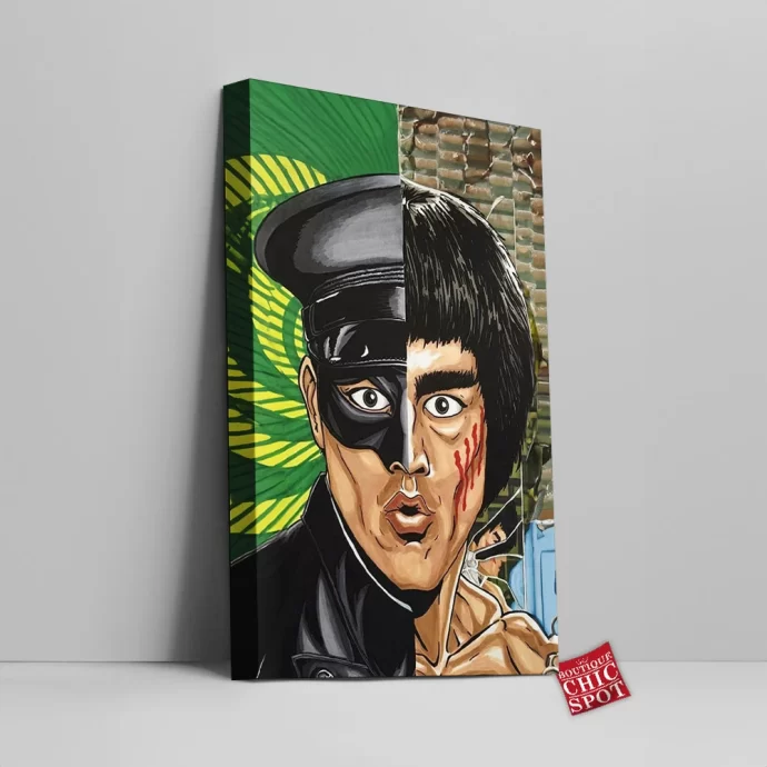 Bruce Lee Canvas Wall Art