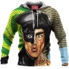 Bruce Lee Fleece-Hoodie