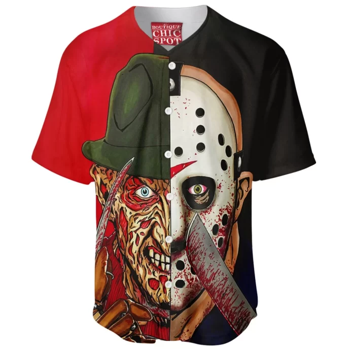 Freddy Jason Baseball Jersey