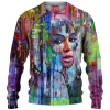 Colorful Woman Knitted Sweater