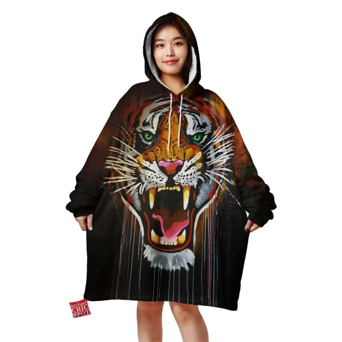 Tiger Blanket Hoodie