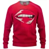 Woman Mouth Knitted Sweater