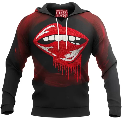 Woman Mouth Hoodie