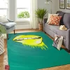 Woman Mouth Rectangle Rug