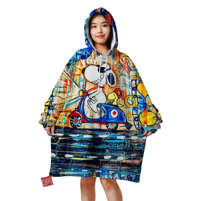 Snoopy Woodstock Blanket Hoodie