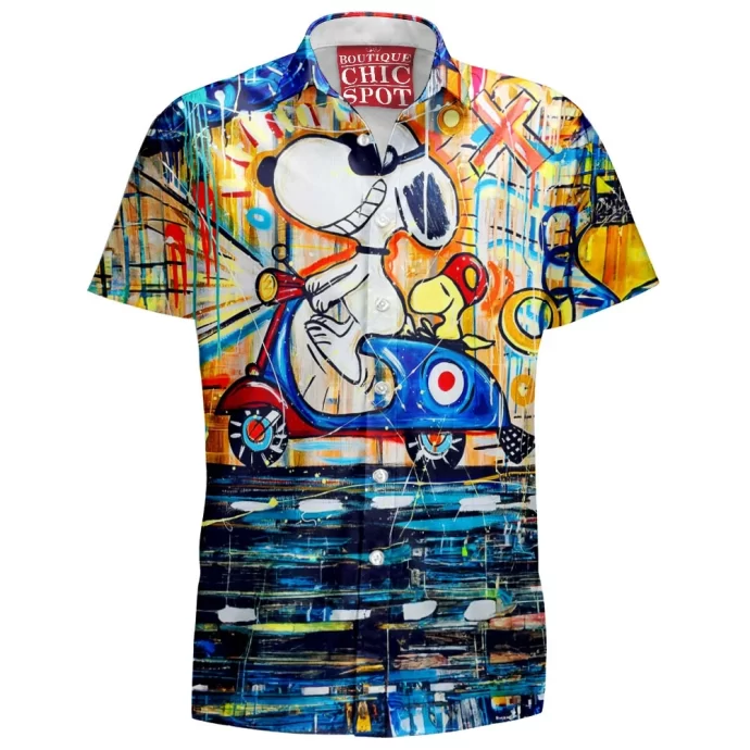 Snoopy Woodstock Hawaiian Shirt