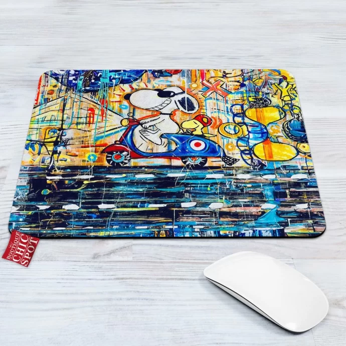 Snoopy Woodstock Mouse Pad