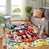 Mickey Mouse Minnie Mouse Rectangle Rug