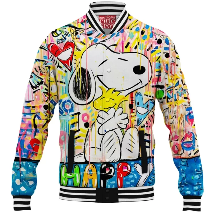 Snoopy Baseball Jacket