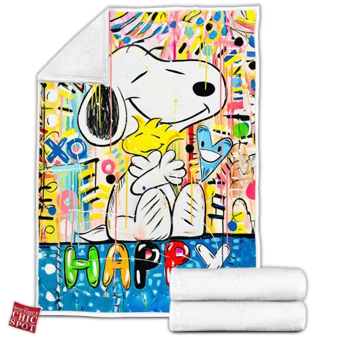 Snoopy Fleece Blanket