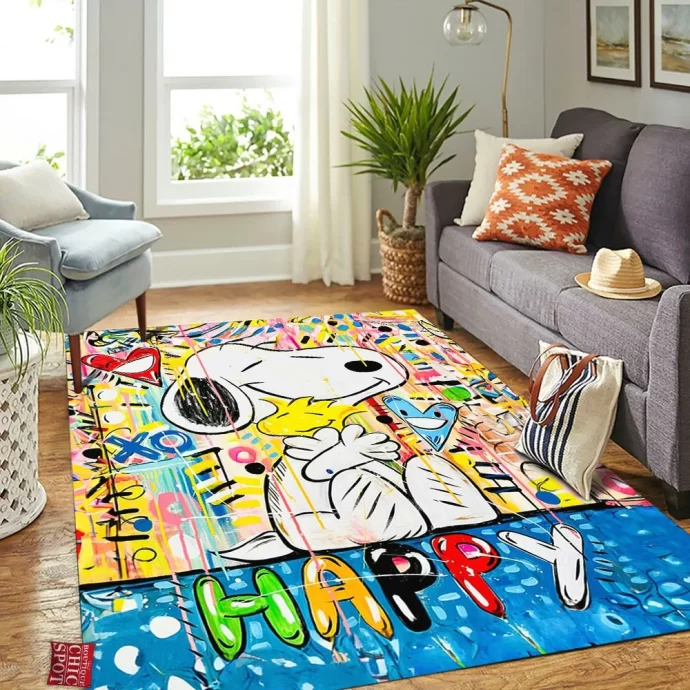 Snoopy Rectangle Rug