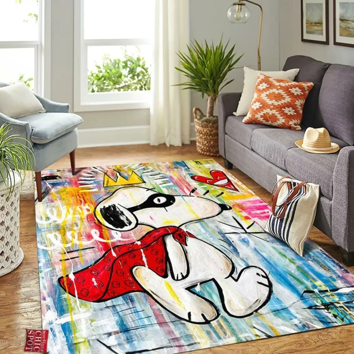 Snoopy Rectangle Rug