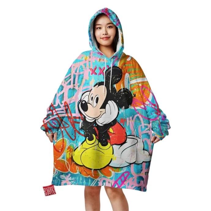 Mickey Mouse Blanket Hoodie