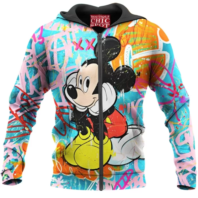 Mickey Mouse Zip Hoodie