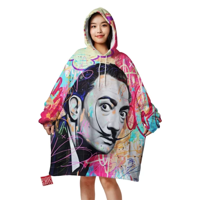 Charlie Chaplin Blanket Hoodie