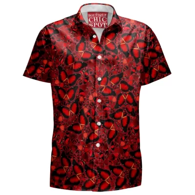 Butterfly Hawaiian-Shirt, Insect Hawaiian-Shirt