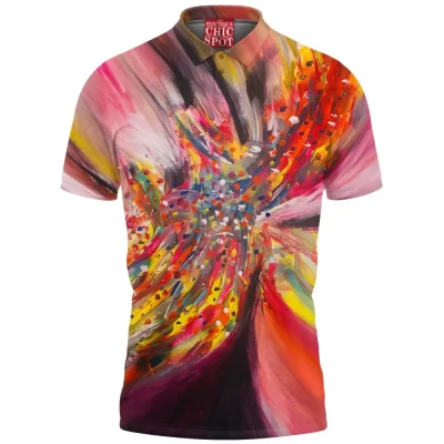 Butterfly Polo Shirt, Insect Polo Shirt
