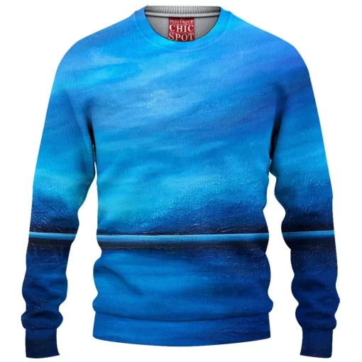 Blue Water Knitted Sweater