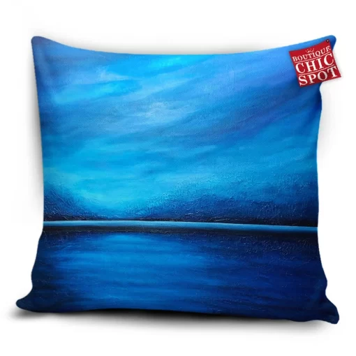 Blue Water Pillow Cover