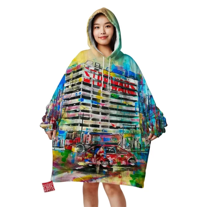 Stop Wars Blanket Hoodie