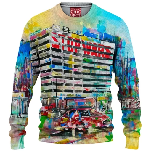 Stop Wars Knitted Sweater