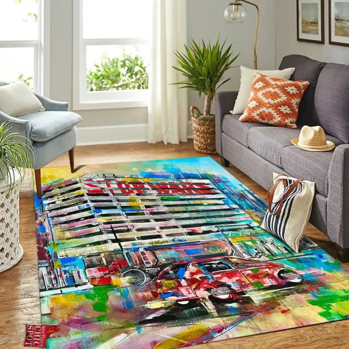 Stop Wars Rectangle Rug